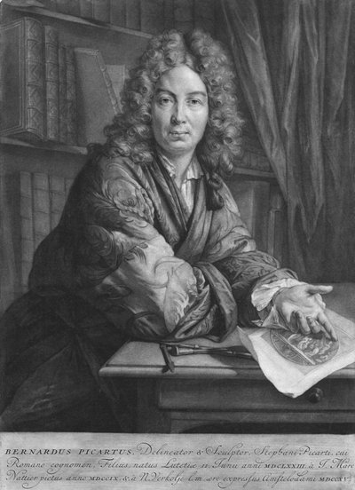 Bernard Picart by Nikolaas Verkolje